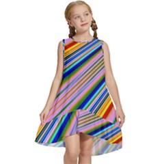 Background-colors-colorful-design Kids  Frill Swing Dress by Pakrebo