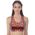 Buddhist Mandala Sports Bra View1