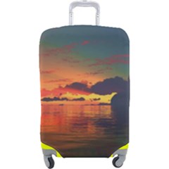 Digital Art Artwork Fantasy Landscape Sky Nature Luggage Cover (large) by danenraven