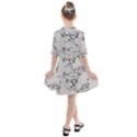 Pattern Wallpaper Math Formula Albert Einstein Kids  All Frills Chiffon Dress View2