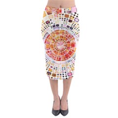 Internet Data Storage Online Midi Pencil Skirt by Wegoenart