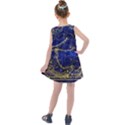 Constellation Horse Dolphin Kids  Summer Dress View2