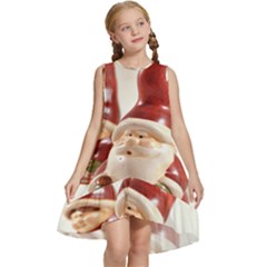 Christmas Figures4 Kids  Frill Swing Dress by artworkshop