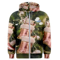 Christmas Ornament 2 Men s Zipper Hoodie by artworkshop