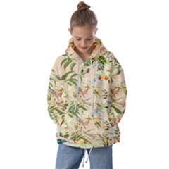 Tropical Fabric Textile Kids  Oversized Hoodie by nateshop