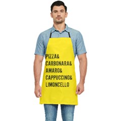 It`s An Italian Thing - Italian Cuisine Kitchen Apron by ConteMonfrey