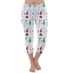 Santa-claus Capri Winter Leggings 