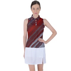 Colored Pattern Bokeh Blurred Blur Women s Sleeveless Polo Tee by Ravend