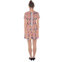 Rocket Ship Rocket Spaceship Drop Hem Mini Chiffon Dress View2