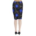 Formula Background Pattern Texture Design Midi Wrap Pencil Skirt View2