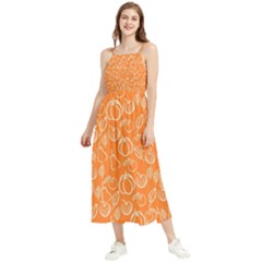 Illustration Abstract Pattern Seamless Boho Sleeveless Summer Dress by Ravend