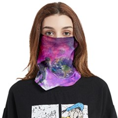 Astronaut Earth Space Planet Fantasy Face Covering Bandana (two Sides) by Ravend