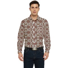 Spain Vibes Men s Long Sleeve Pocket Shirt  by ConteMonfrey