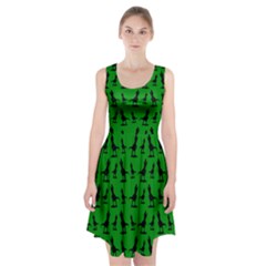 Green Dinos Racerback Midi Dress by ConteMonfrey