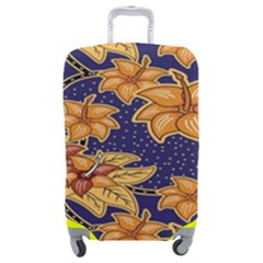 Seamless-pattern Floral Batik-vector Luggage Cover (medium) by nateshop