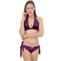 Asteroid Comet Star Space Aurora Tie It Up Bikini Set View1