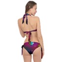 Asteroid Comet Star Space Aurora Tie It Up Bikini Set View2