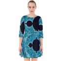 Mandelbrot Apple Fractal Abstract Smock Dress View1