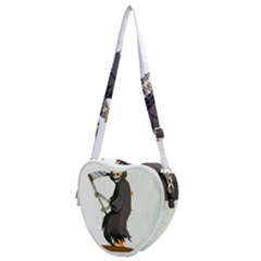 Halloween Heart Shoulder Bag by Sparkle