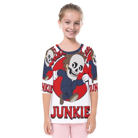 Halloween Kids  Quarter Sleeve Raglan Tee by Sparkle