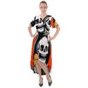 Halloween Front Wrap High Low Dress View1