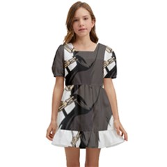 Halloween Kids  Short Sleeve Dolly Dress by Sparkle