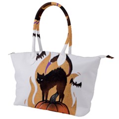 Halloween Canvas Shoulder Bag by Sparkle