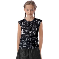 Science Einstein Formula Mathematics Physics Kids  Raglan Cap Sleeve Tee by danenraven