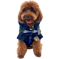 The Police Box Tardis Time Travel Device Used Doctor Who Dog Coat by Jancukart