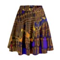 Binary Code Transformation High Waist Skirt View1