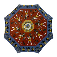 Ancient-egyptian-religion-seamless-pattern Golf Umbrellas by Jancukart