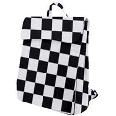 Chess Board Background Design Flap Top Backpack by Wegoenart