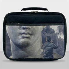 Men Taking Photos Of Greek Goddess Lunch Bag by dflcprintsclothing