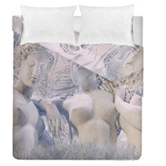 Three Graces Collage Artwork Duvet Cover Double Side (queen Size)