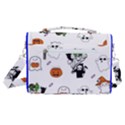 Halloween Jack O Lantern Vector Satchel Shoulder Bag View3