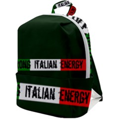 Strong Italian Energy Zip Up Backpack by ConteMonfrey