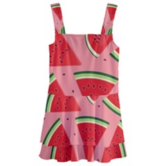 Red Watermelon  Kids  Layered Skirt Swimsuit by ConteMonfrey