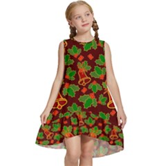 Illustration-christmas-default Kids  Frill Swing Dress by Wegoenart