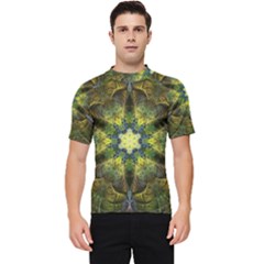 Fractal Fantasy Design Background Men s Short Sleeve Rash Guard by Wegoenart