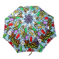 Graffiti Characters Seamless Patterns Folding Umbrellas by Wegoenart