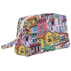 Menton Old Town France Wristlet Pouch Bag (large)