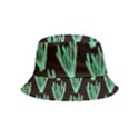 Watercolor Seaweed Black Inside Out Bucket Hat (Kids) View1