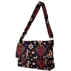 Carpet-symbols Full Print Messenger Bag (s) by Gohar