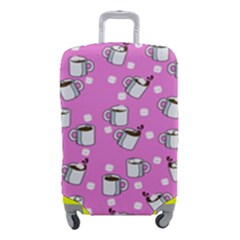 Coffee Chocolate Milk Drink Hot Luggage Cover (small) by Wegoenart