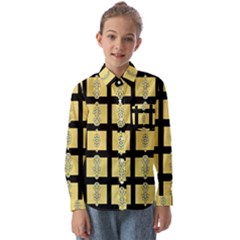 Stay Cool With Bloom In Decorative Kids  Long Sleeve Shirt by pepitasart