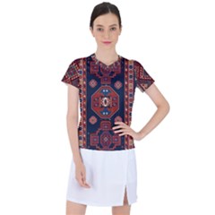 Armenian Old Carpet  Women s Sports Top by Gohar