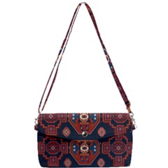 Armenian Carpet Removable Strap Clutch Bag by Gohar