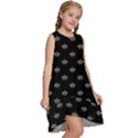 Royalty Crown Graphic Motif Pattern Kids  Frill Swing Dress View3