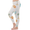 Cool Summer Pattern - Beach Time!   Classic Winter Leggings View2