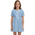 Gold Anchors Long Live   Kids  Sweet Collar Dress View1